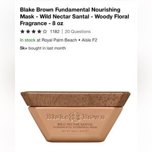 Blake Brown Hair Mask